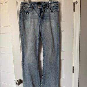 BKE Light Blue Flare & Wide Leg Jeans